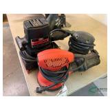 Electric sander and palm sanders