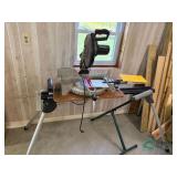 Craftsman 12 inch Compound Miter Saw with Stand and Roller stand