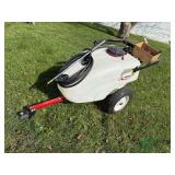 Fimco 30 gallon Yard Sprayer, electric pump, rear boom and hand wand