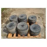 Pallet of Gauge Wheels