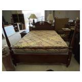 Kincaid queen bed set, Chiro Elegance mattress