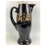 Peters & Reed large brown pitcher with raised