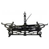 Cast Iron Balance Scale with Decorative Details