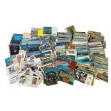 Large Lot of Postcards, Used and Blank Mix