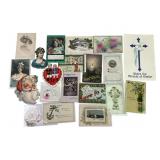 Victorian Postcards, Christmas, Easter, Valentines
