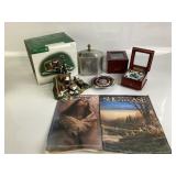 Holland Pewter Box,Showcase Magazines, Dept 56 Woo