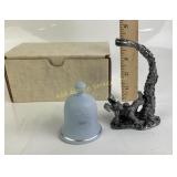 1981 Michael Ricket Pewter Figurine with Bell