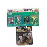 Starting Lineup 1995 Drew Bledsoe, 1996 Eric