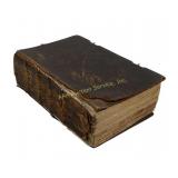 German New Testament Bible, dated to 1825 on