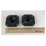 Two Fabricated Audio Speaker Tweeters