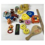 Assorted Toys; Popeye, Winnie the Pooh, California