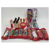 30 Collectible Christmas Pez, some Nos