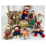 Franchise Plushes; Taco Bell, Coca Cola, M&M, Camp