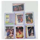 7 Older Collectible Michael Jordan Cards