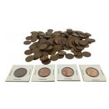 Wheat Pennies: 1942, 1944, 956, 1958 and more