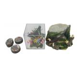 Decorative Figurines, Trinket Boxes, Butterfly Dis