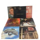 Vinyl Records by Nat King Cole, Patsy Cline, Tina
