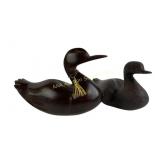 Wooden Duck Sculptures
