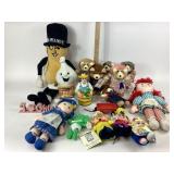 Franchise Plushes; Kelloggï¿½s, Wendyï¿½s, Heinz, Mr.
