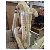 Dust Collection Hoses with Hook Up to Plastic