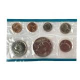 1974 Proof Set with 2 pennies