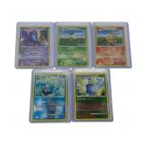 5 Older Collectible Pokemon Holo Cards