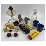 Glassware, Juicy Fruit Tin, Avon Cars, Duncan Yo-Y