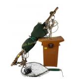 Fishing Gear, Nets, Lures, Green Hammock Chair, St