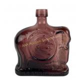Republican Elephant Campaign Glass Bottle: Nixon/A