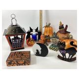 Halloween Decor with Tealight Holders