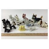 Porcelain Dog Figurines