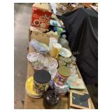 Ceramic Plates, Glassware, Bowls: Japan, Germany,