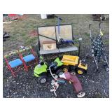 radio flyer, razor scooter, ride-on toys