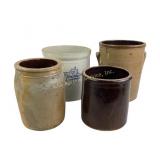 Stoneware Crocks, Western Stoneware Monmouth