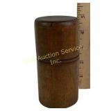 Early 1900ï¿½s Wooden Cylindrical Container