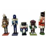 Nutcrackers; Golfer, Soldier, Drummer, Police