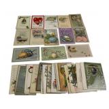 Easter , Christmas Holiday Postcards