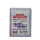 Stranger Things Dustin Autograph /199