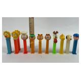 11 Collectible Pez: Garfield, Snoopy, Woodstock