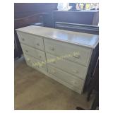 Wood Dresser - 6 Drawer (48 in. X 14 in. X 28 in.