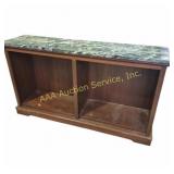 Wood Sideboard with Marble Top (48 in. L x 12.5