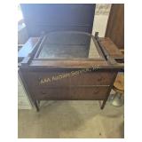 Wood Dresser - 4 Drawer On Wheels (40 in. 20.5