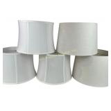 White Fabric Lamp Shades