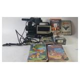 Curtis Mathes Video Camera, VHS Tapes, DVDs