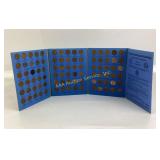 Lincoln cent Collection Book starting at 1941,