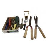 Gardening Tools With Wooden Handles
