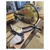 Ryobi 12 inch Compound Miter Saw Mounted on Board