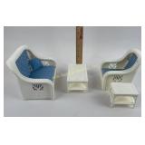 1983 Barbie Cottage Dream House Furniture w/