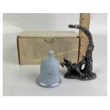 1981 Michael Ricker Figurine with Bell