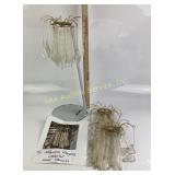 Hollywood Regency Waterfall Lamp Crowns